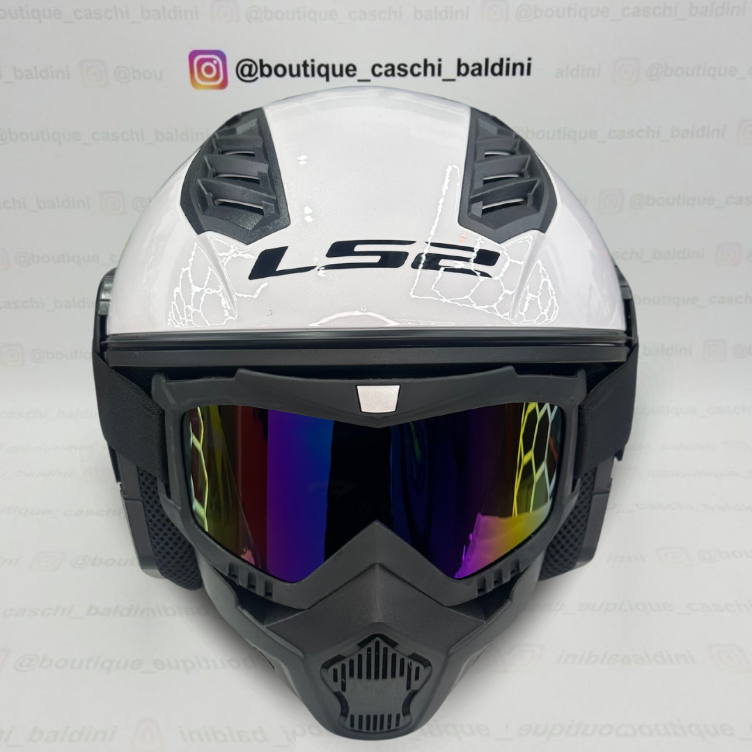 LS2 AirFlow 2-II OF616 Gloss White