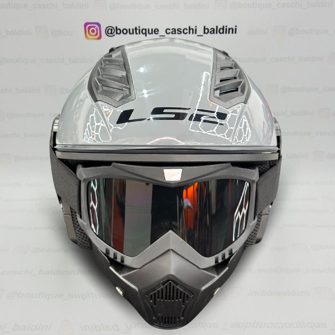 LS2 AirFlow 2-II OF616 Nardo Grey