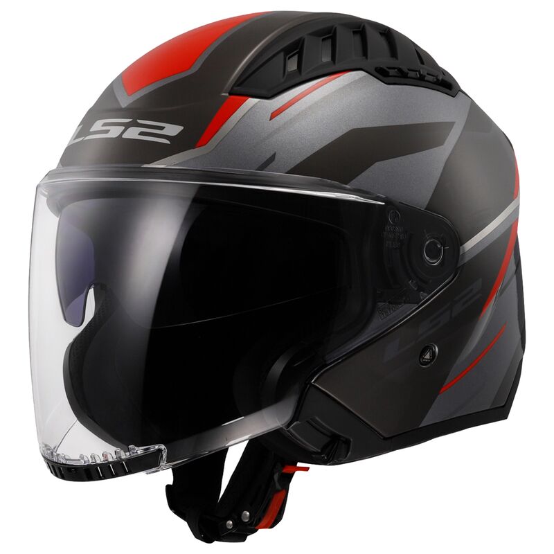 Ls2 Copter II OF600 Diston Grey Red