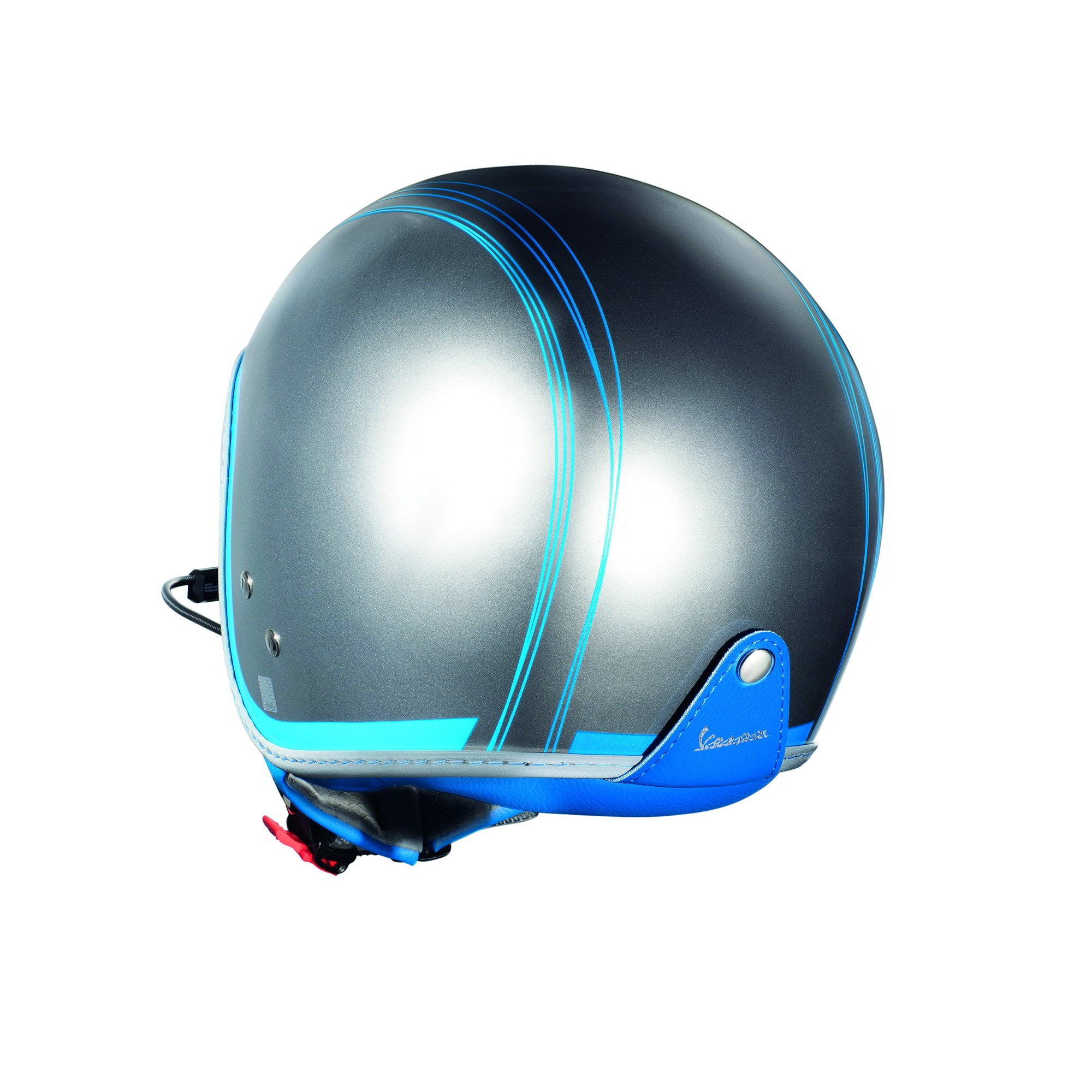 Vespa Cromo Elettrico Blu