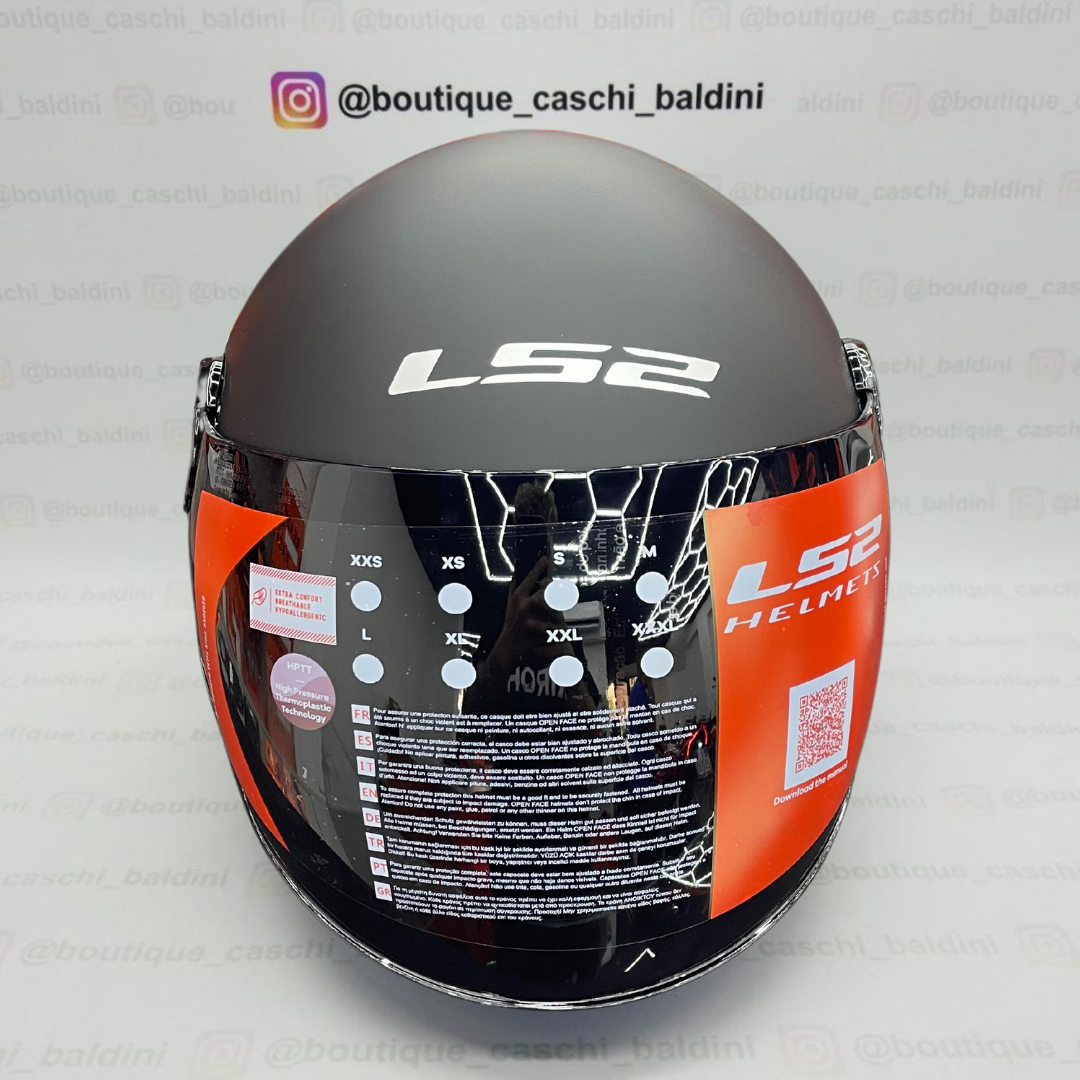 LS2 Sphere II OF558 Matt black