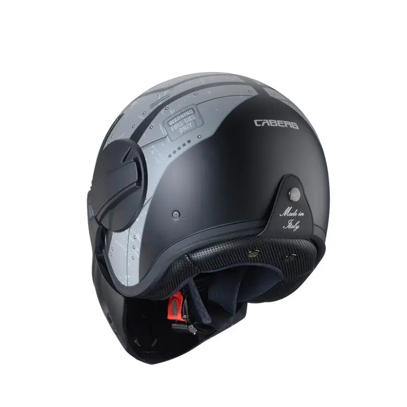 Caberg Ghost X Vyrus Nero Opaco Grigio Verde Fluo