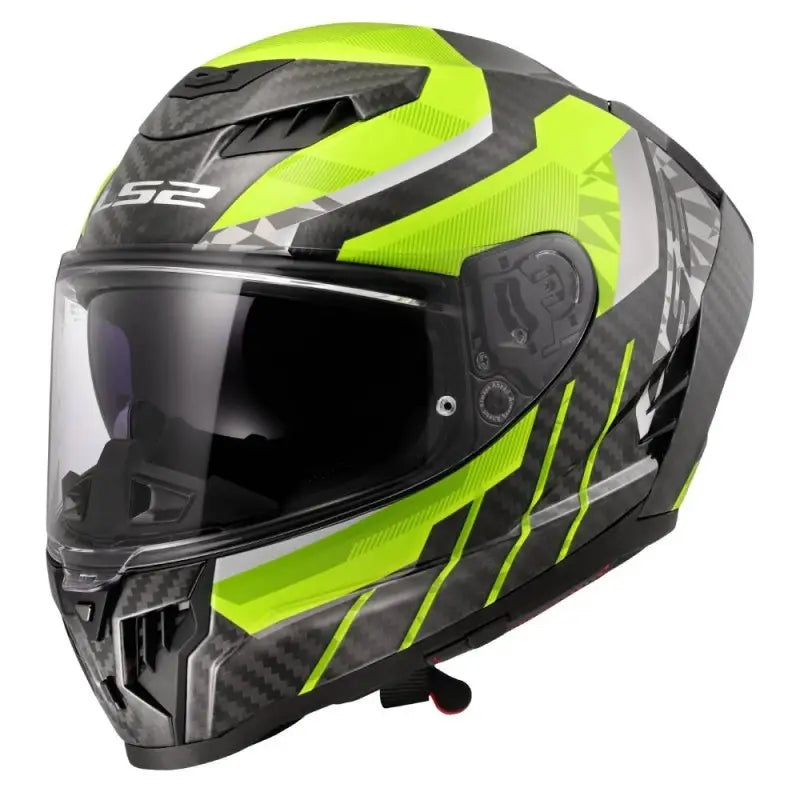 LS2 FF807 DRAGON TRAX H-V YELLOW