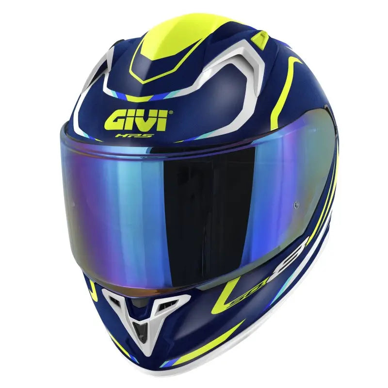Givi 50.8 Mach1 Blu Bianco Giallo