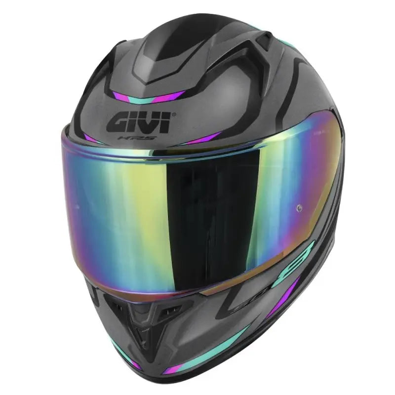 Givi 50.8 Mach1 Titanio Nero Rosa