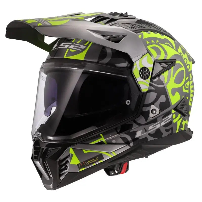 Ls2 PIONEER II MX702 Black H-V Yellow