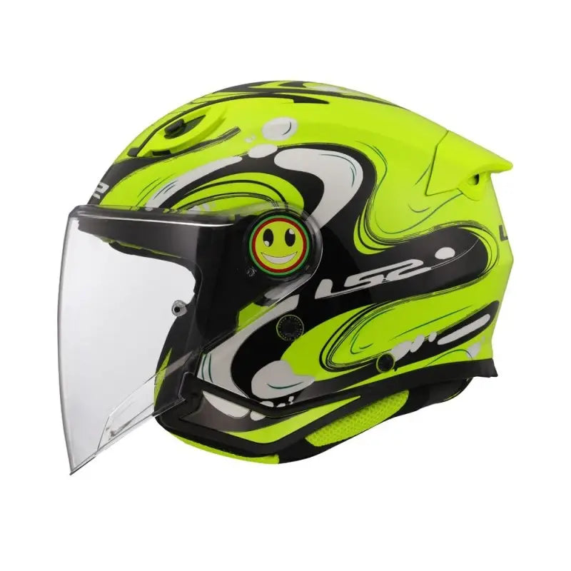 LS2 Bambino Funny II OF622 Glup H-V Yellow