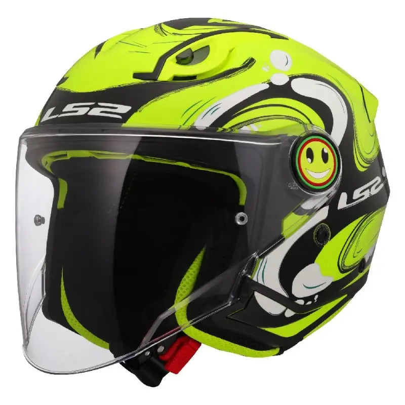 LS2 Bambino Funny II OF622 Glup H-V Yellow