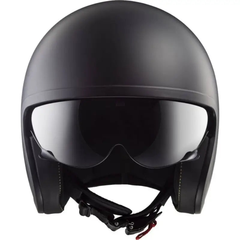 LS2 OF599 SPITFIRE II SOLID MATT BLACK