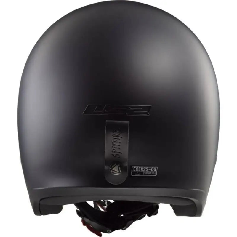 LS2 OF599 SPITFIRE II SOLID MATT BLACK