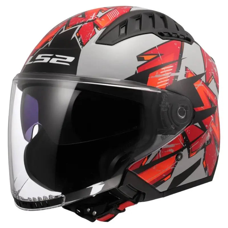 Ls2 Copter II OF600 Kanji Light Grey