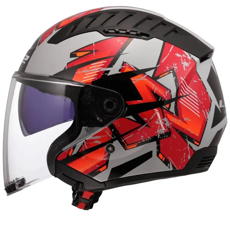 Ls2 Copter II OF600 Kanji Light Grey