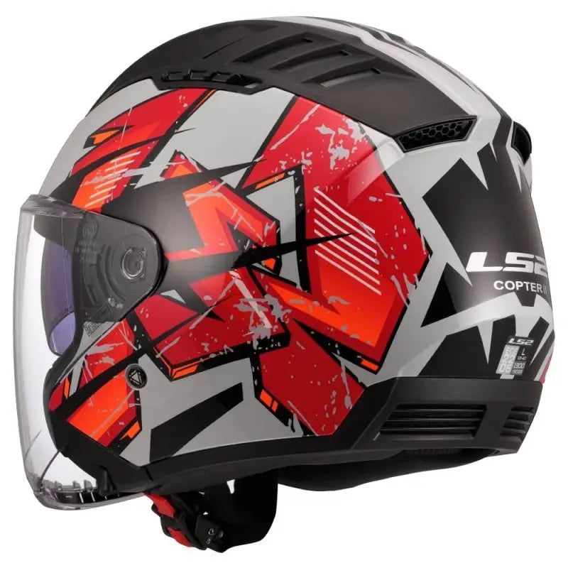 Ls2 Copter II OF600 Kanji Light Grey
