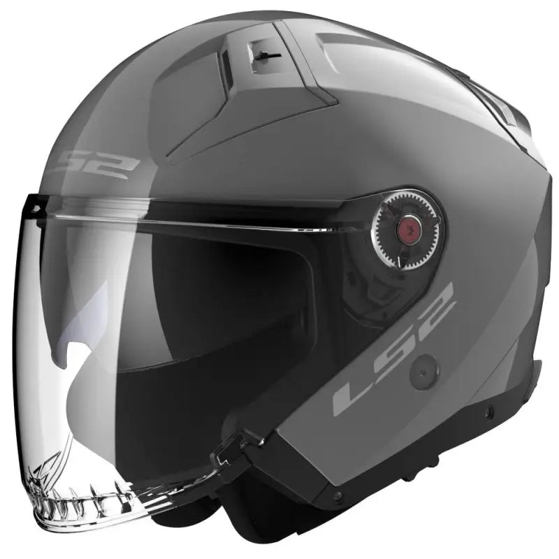 LS2 INFINITY II OF603 SOLID NARDO GREY