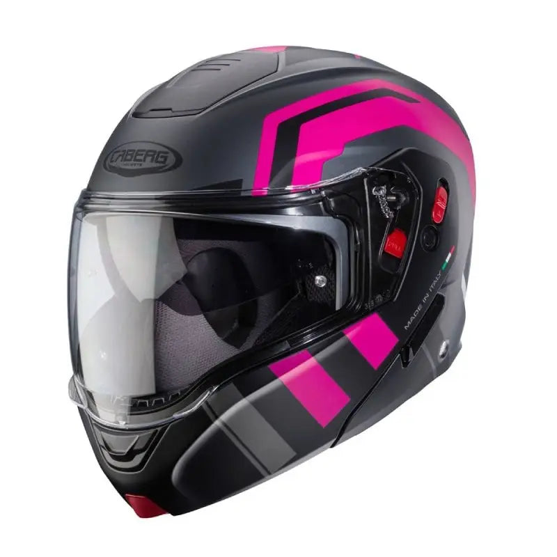 Caberg Horus X Road Antracite Opaco Fucsia Nero modulare