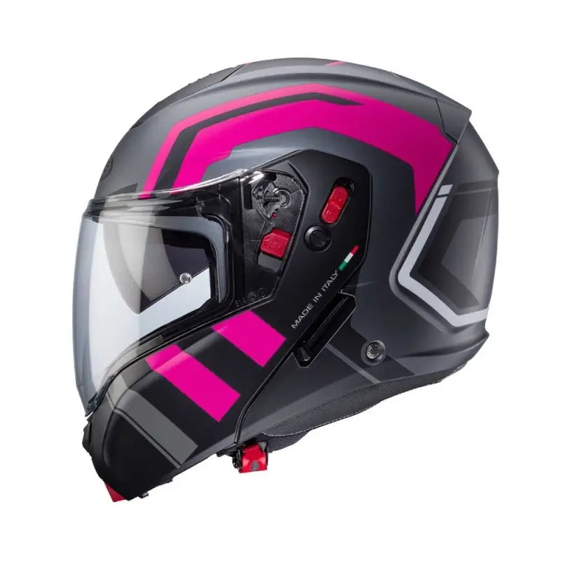 Caberg Horus X Road Antracite Opaco Fucsia Nero modulare