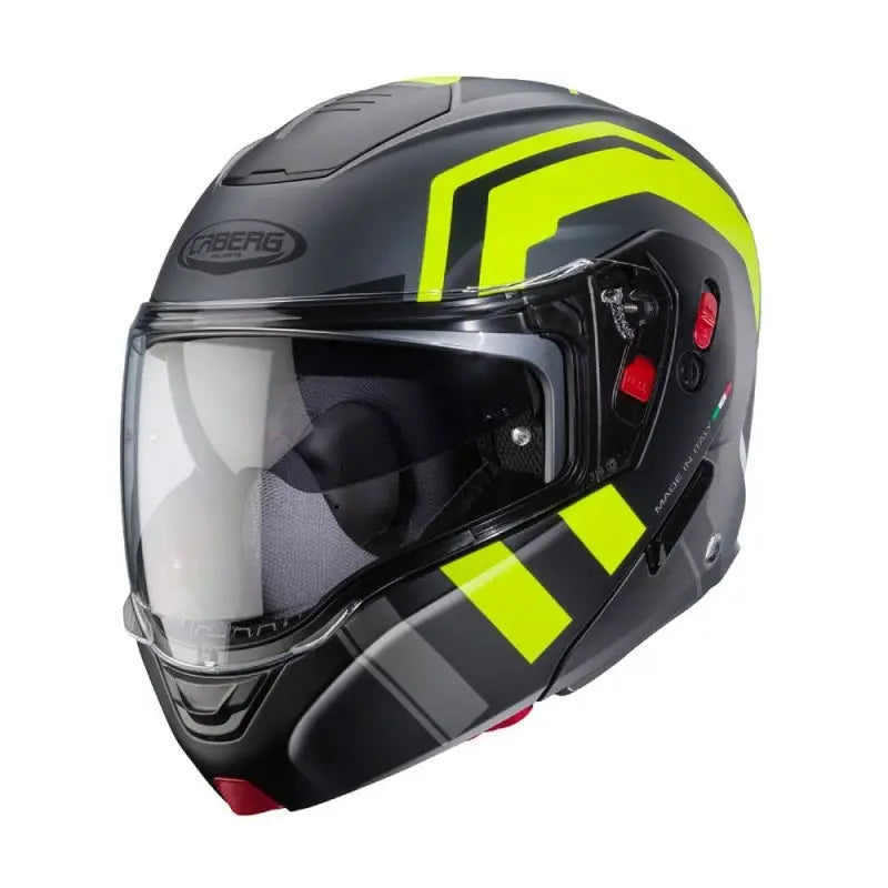 Caberg Horus X Road Antracite Opaco Giallo Fluo modulare
