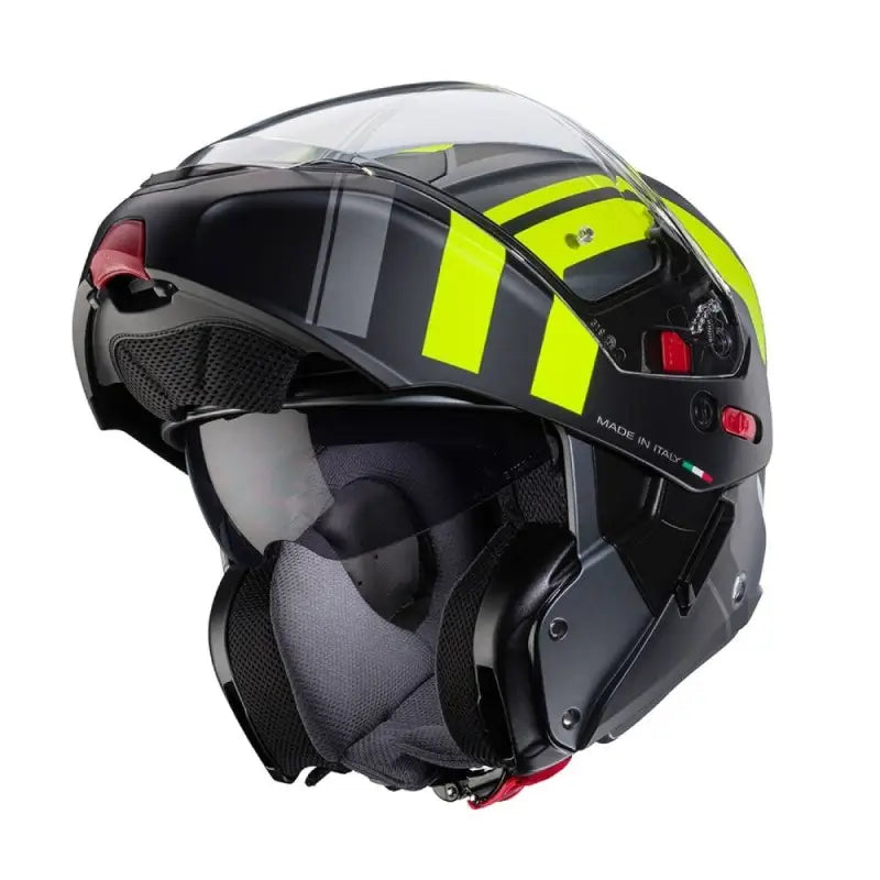 Caberg Horus X Road Antracite Opaco Giallo Fluo modulare