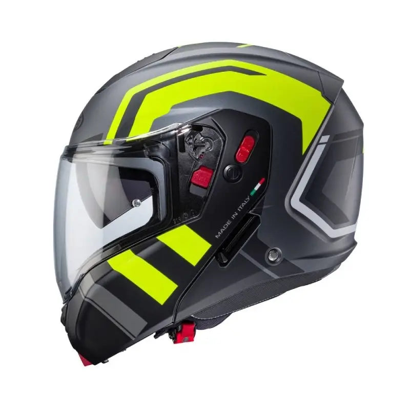Caberg Horus X Road Antracite Opaco Giallo Fluo modulare
