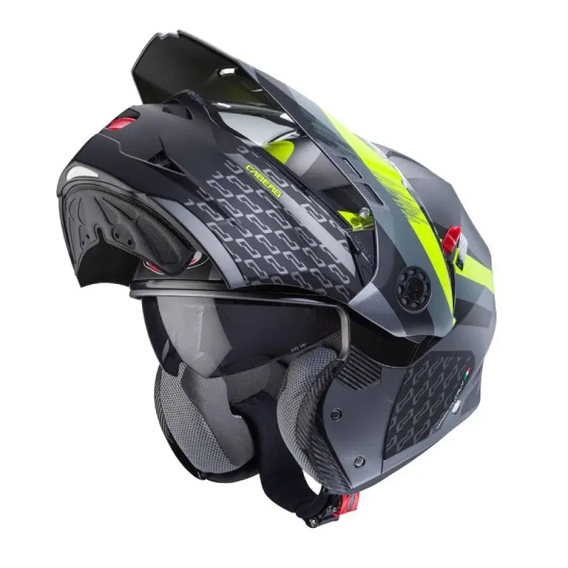 Caberg Tourmax X Tourmax X Sarabe Antracite Opaco Nero Giallo Modulare