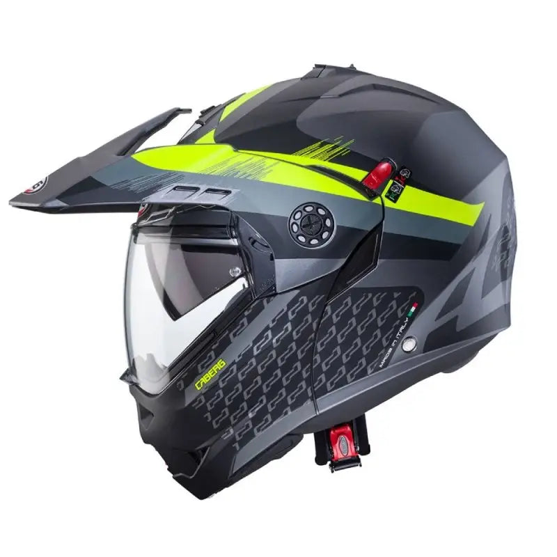 Caberg Tourmax X Tourmax X Sarabe Antracite Opaco Nero Giallo Modulare