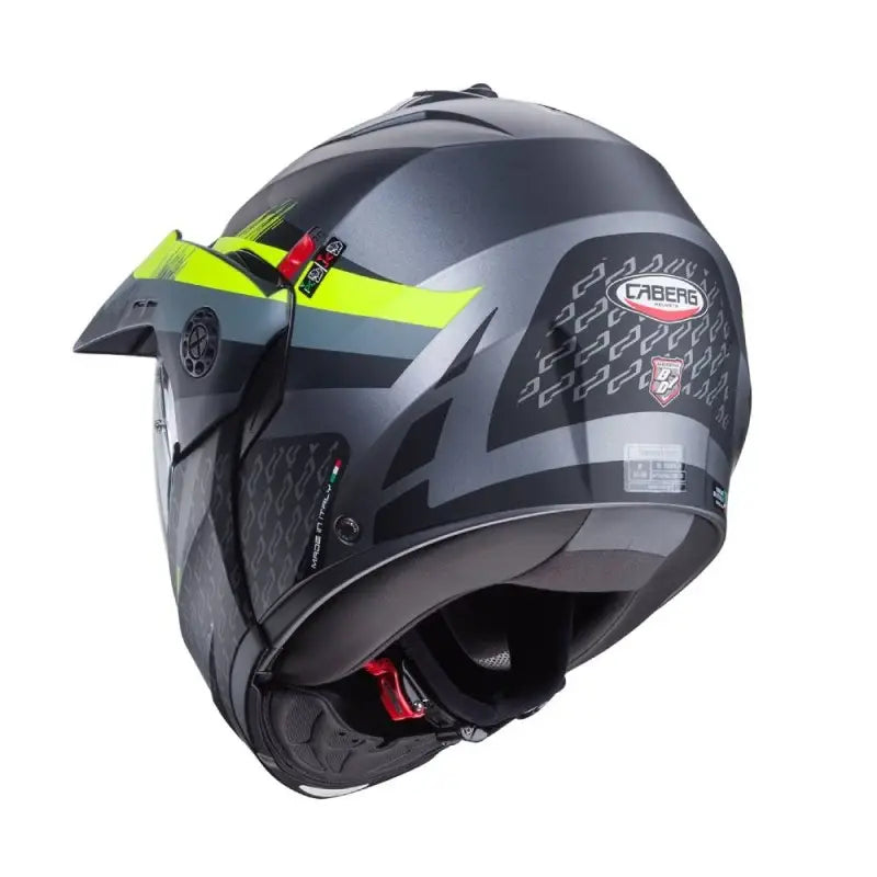 Caberg Tourmax X Tourmax X Sarabe Antracite Opaco Nero Giallo Modulare