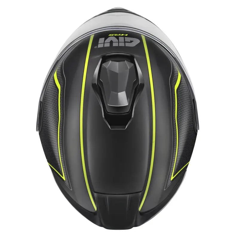 Givi Modulare Reversibile Givi X.50 Fiber Graphic Hologram Nero Titanio Giallo Opaco