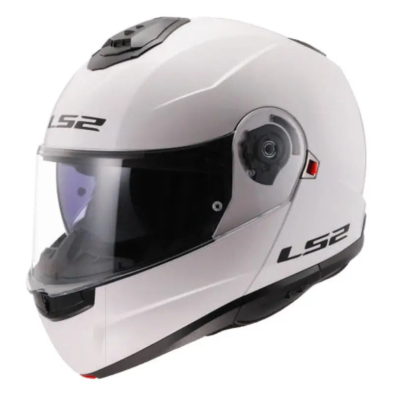 Ls2 FF908 Strobe II Solid Bianco Lucido