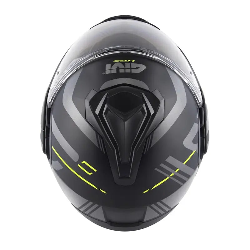 Givi Modulare Reversibile Givi X.30 Pulsar Nero Titanio Giallo Fluo