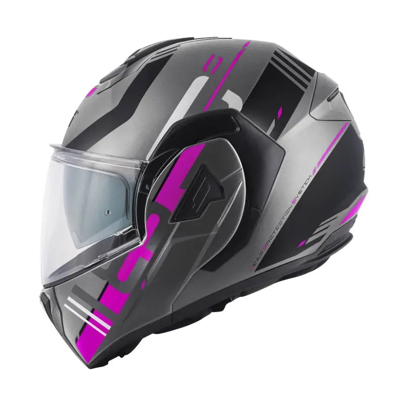 Givi Modulare Reversibile Givi X.30 Pulsar Titanio Nero Rosa Opaco