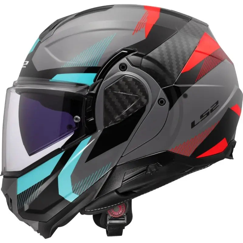 Ls2 FF910 Advant II Triple Nardo Grey Blue Red