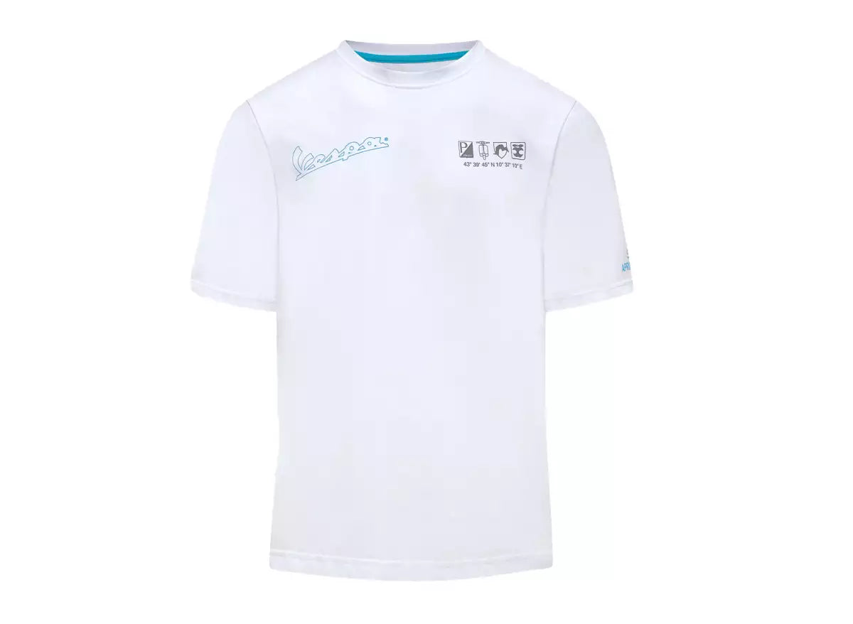 Vespa T-shirt Holy white DEC collection 8L0037M0