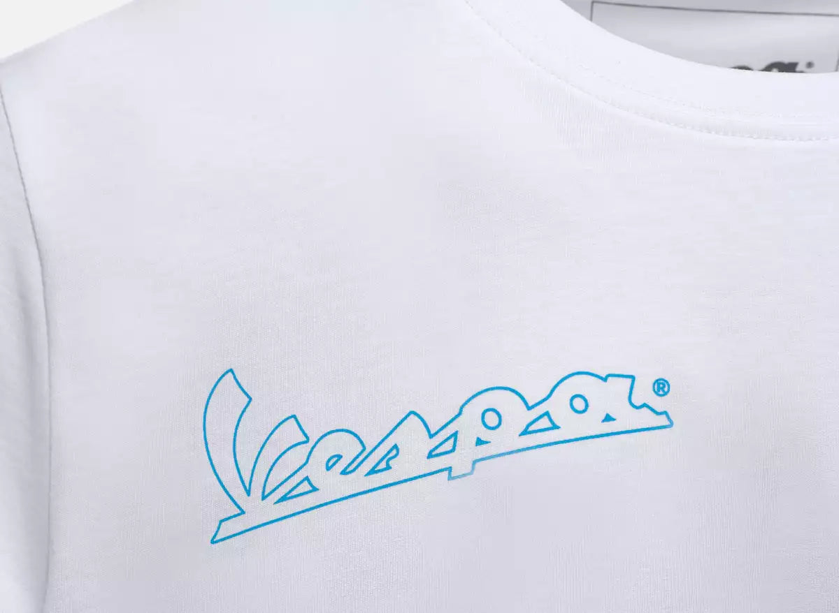 Vespa T-shirt Holy white DEC collection 8L0037M0