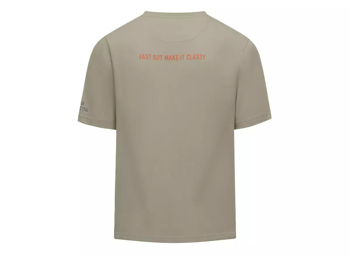 T-shirt Vespa Nomad beige collezione DEC 8L0037M01NMD