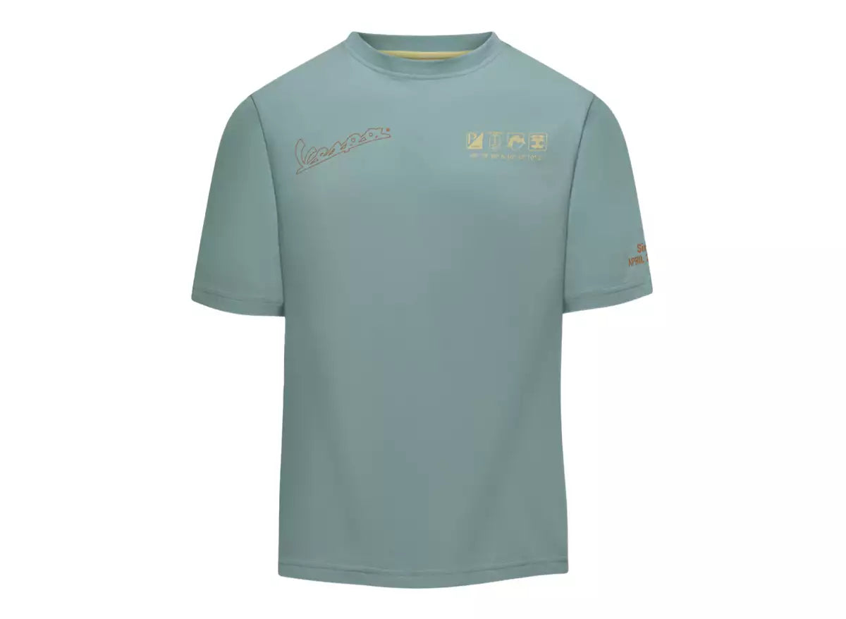 T-shirt Vespa Collezione Origin green DEC 8L0037M0