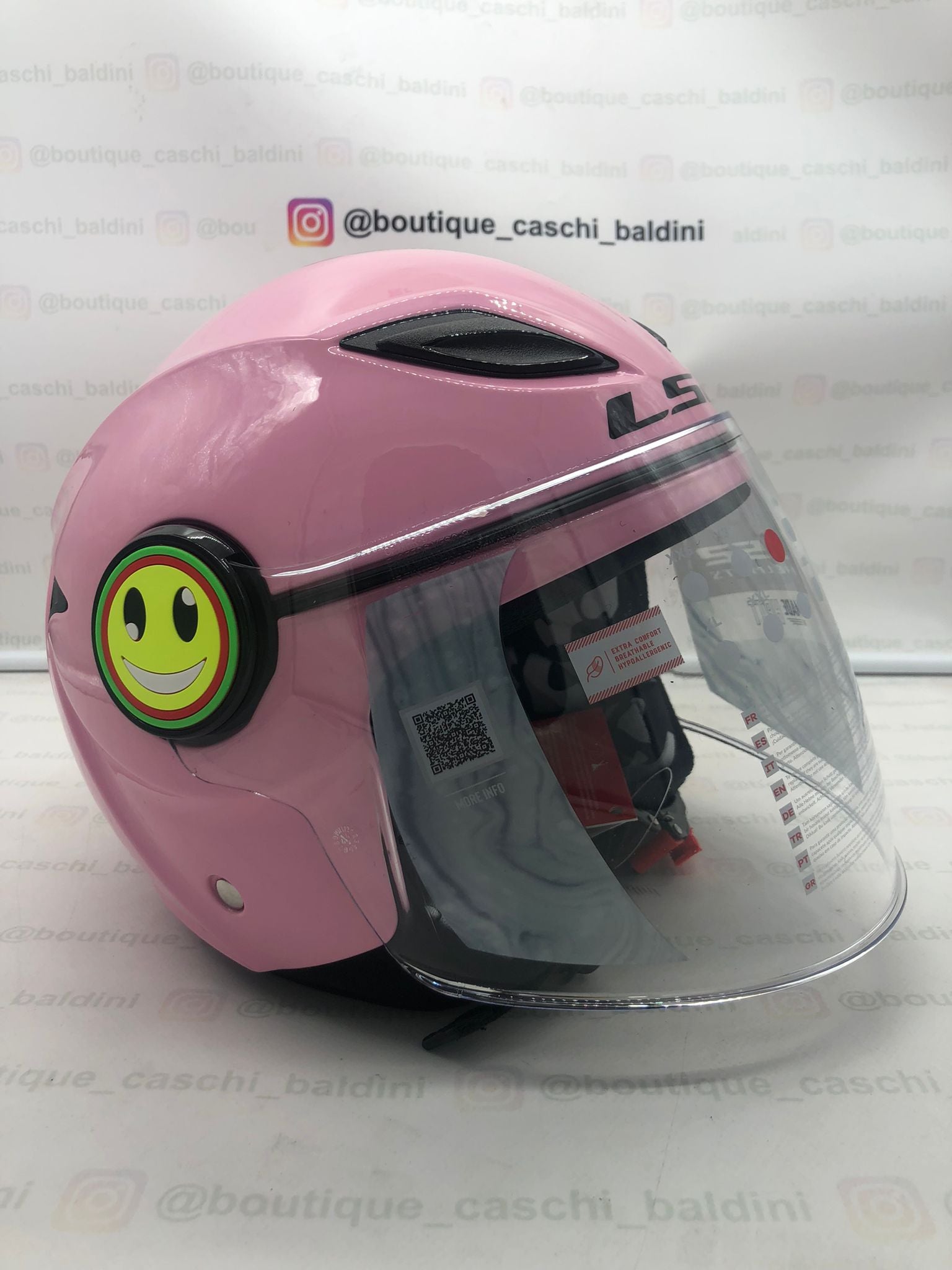 LS2 Bambino Funny Pink