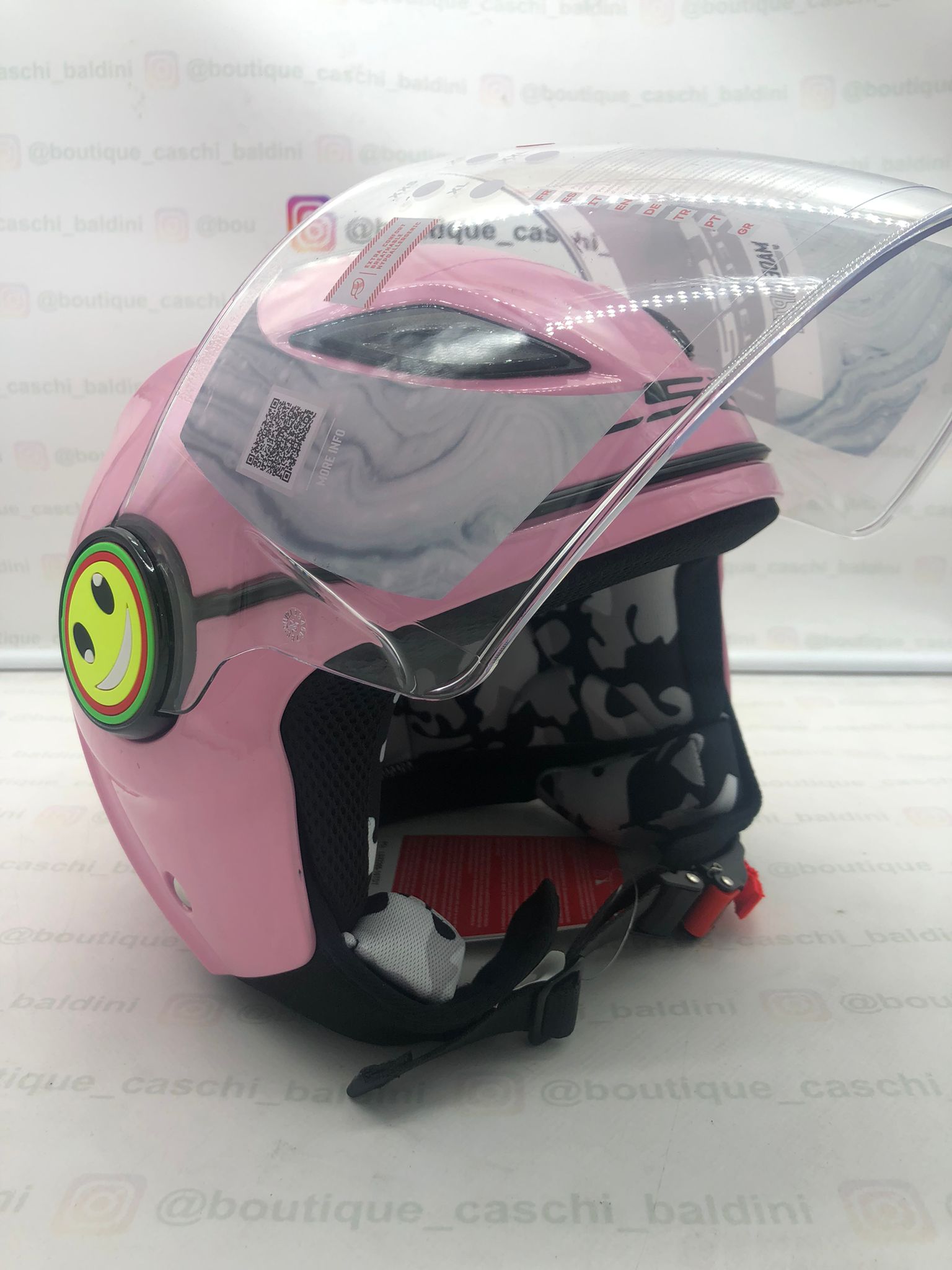 LS2 Bambino Funny Pink