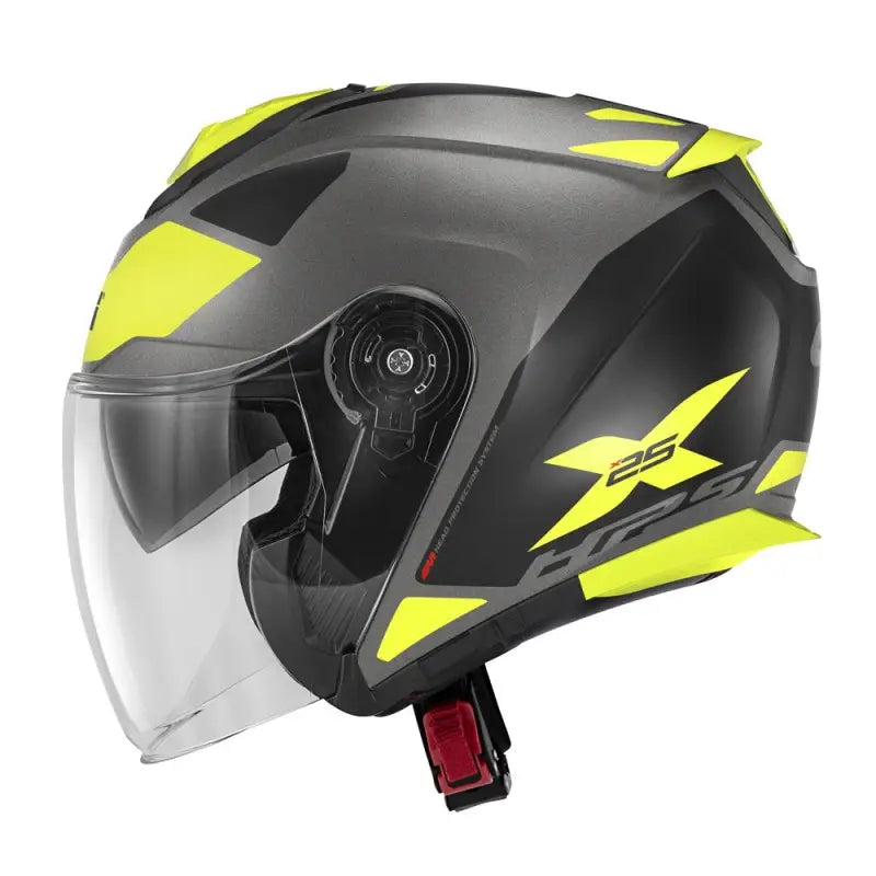 Givi Jet X25 Target Titanio Opaco Nero Giallo