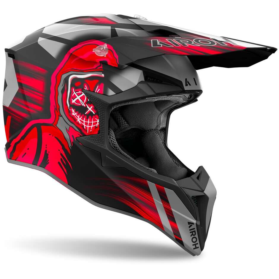 AIROH wraap Cyber Red Matt