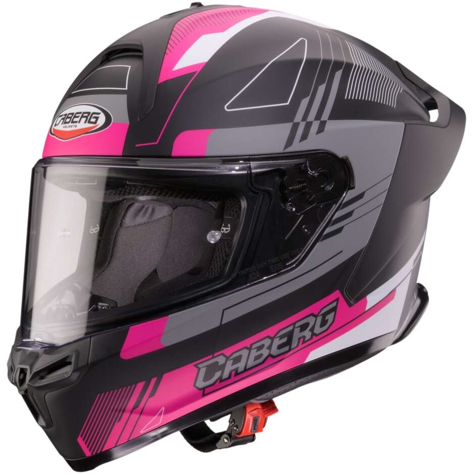 Caberg ROXTER colt matt black fuchsia white