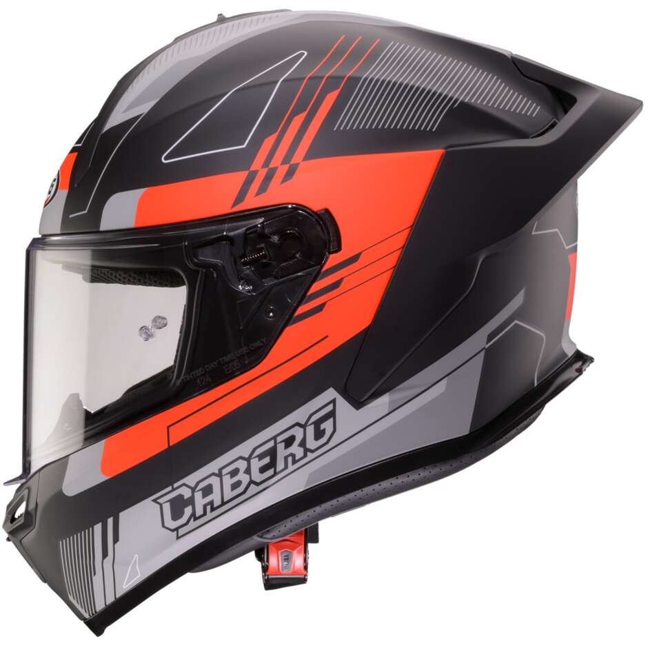Caberg ROXTER colt matt black red fluo grey