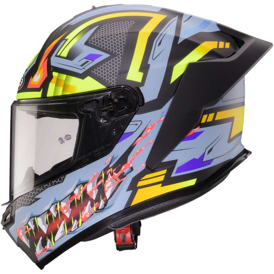 Caberg ROXTER hunter matt black grey yellow fluo