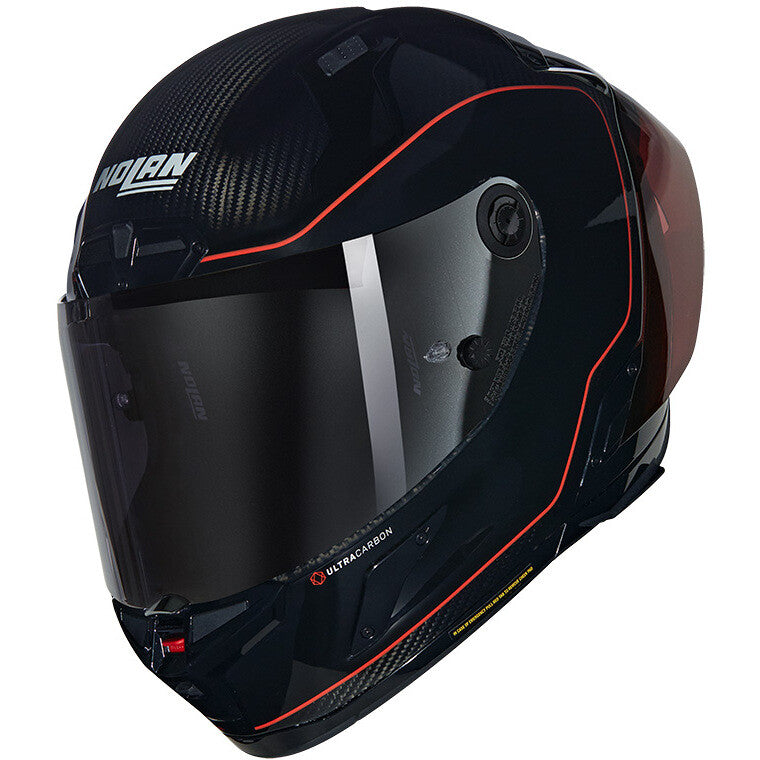 Nolan X-804 RS Ultra Carbon Asso Di Picche nero e rosso 342