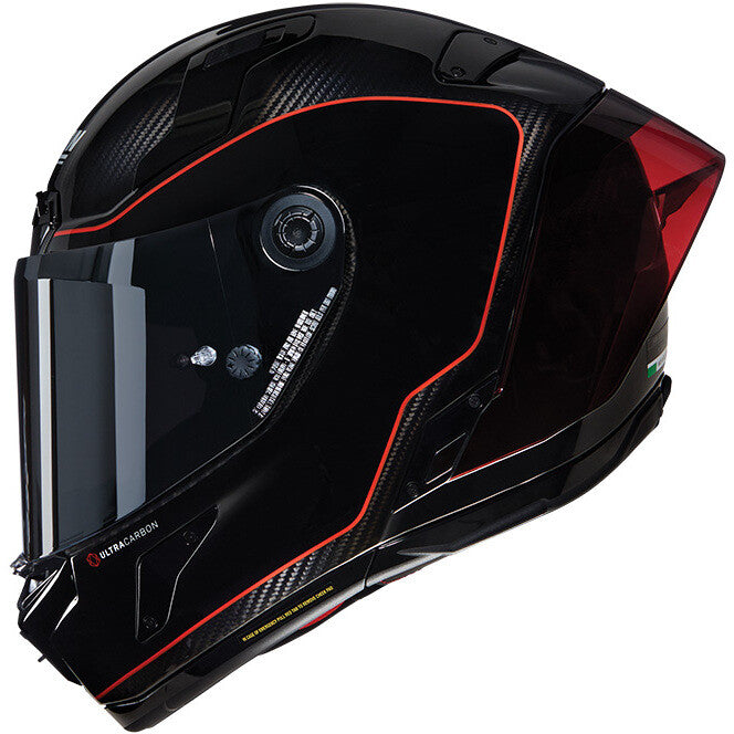 Nolan X-804 RS Ultra Carbon Asso Di Picche nero e rosso 342