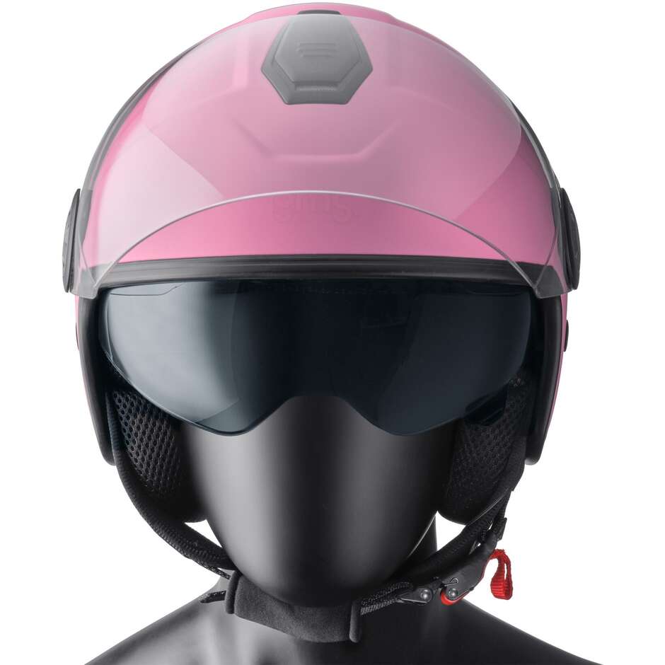 Casco Moto Jet Gms Gelato Fragola