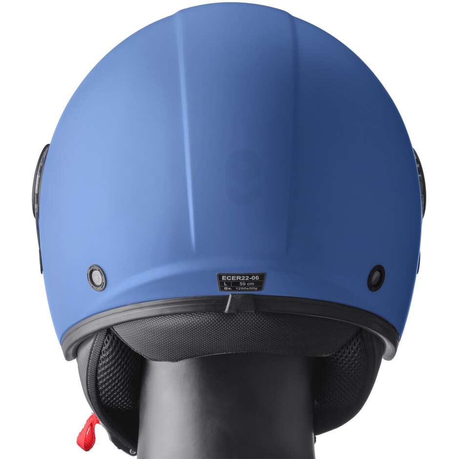 Casco Moto Jet Gms Gelato Mirtillo