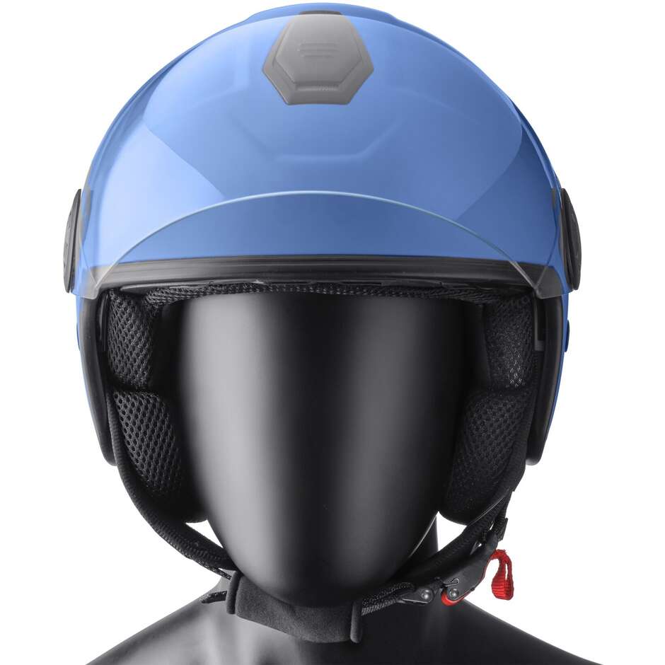 Casco Moto Jet Gms Gelato Mirtillo
