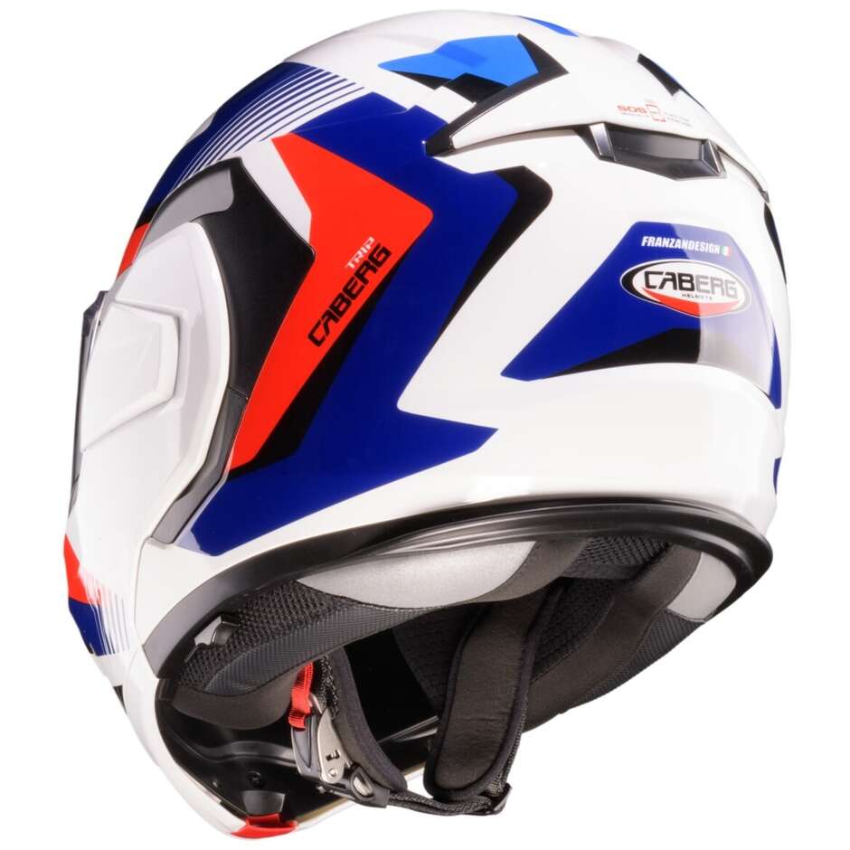 Caberg TRIP P/J Lunar white red blue light blue