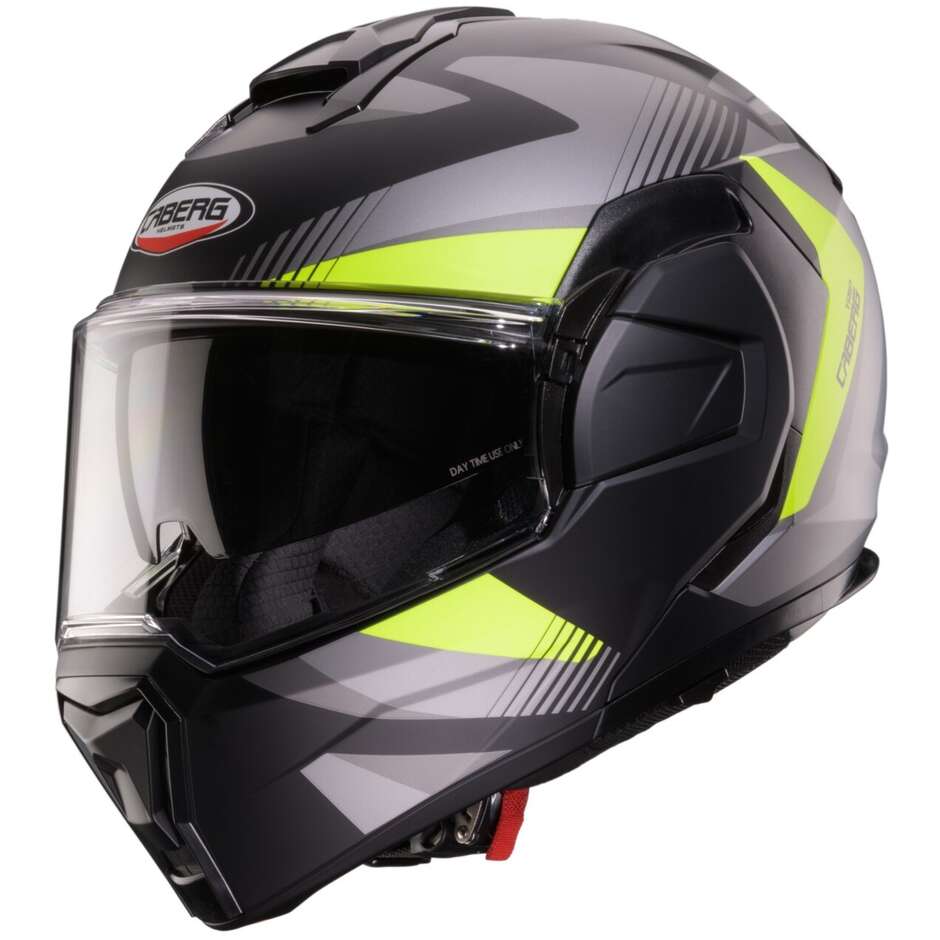 Caberg TRIP P/J Lunar matt black grey yellow fluo