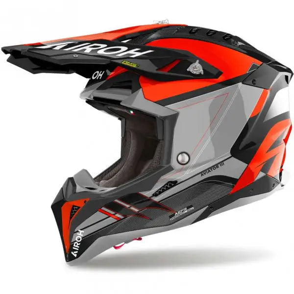 AIROH Aviator 3 Saber orange gloss